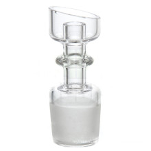 Domeless Quartz Clavo para fumar con macho en ángulo (ES-QZ-016)